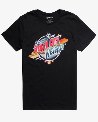 keep beach city weird shirt